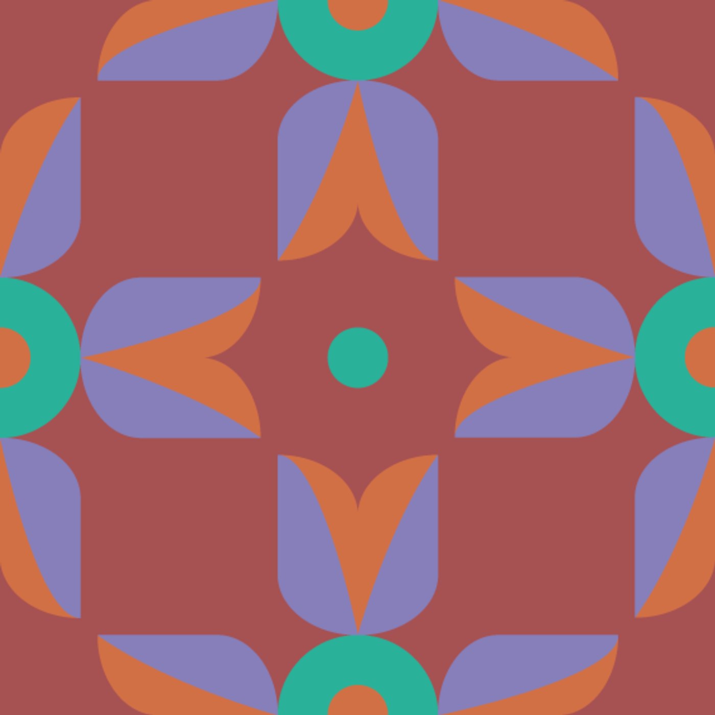 Jardin d’Hiver par Cornes de Gazelle — motif de carreau de ciment