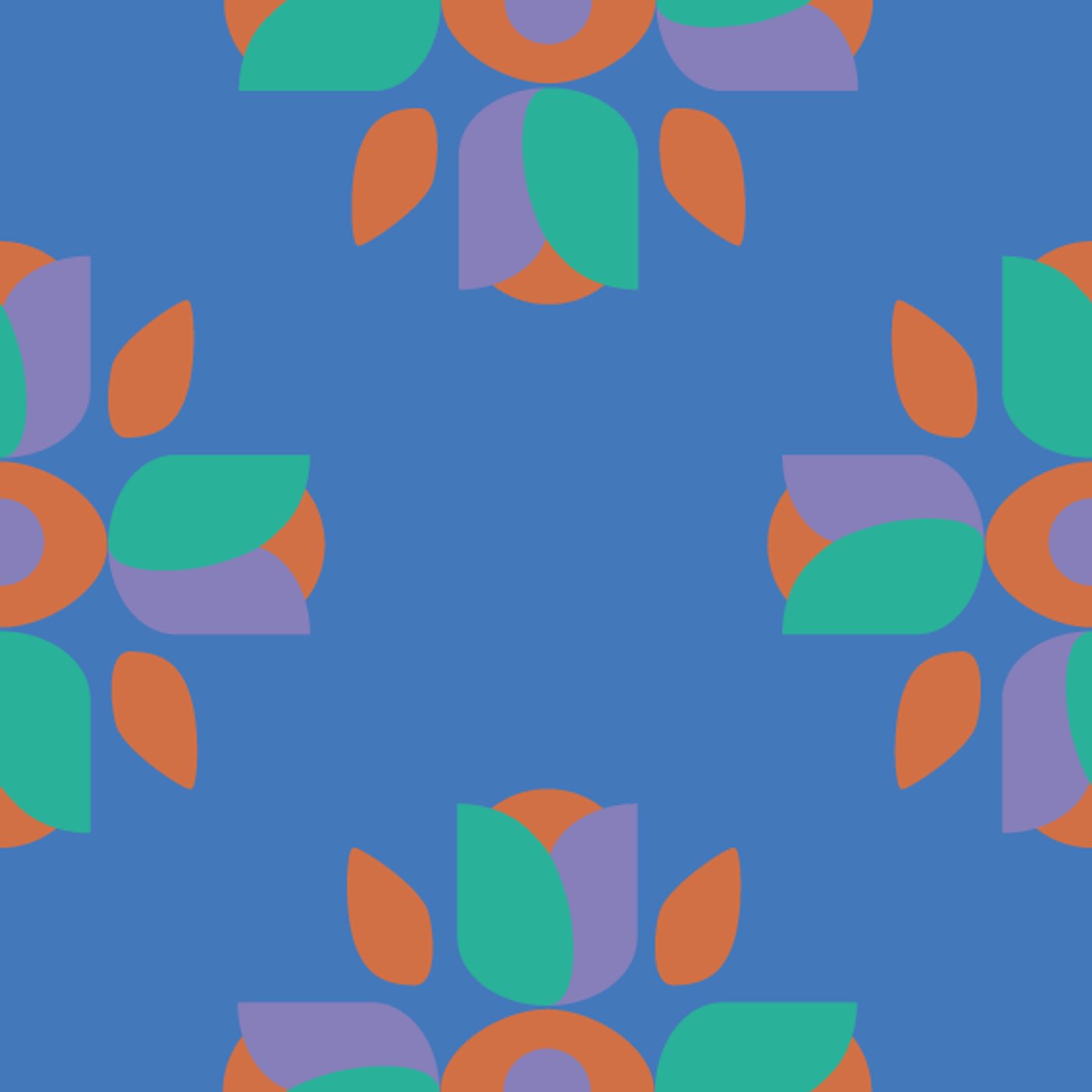 Jardin d’Hiver par Cornes de Gazelle — motif de carreau de ciment