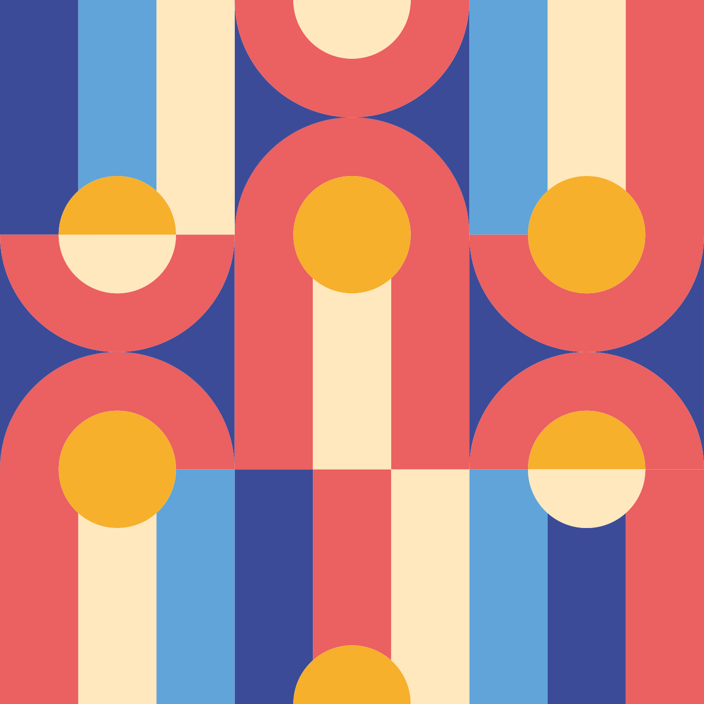 GEOMETRIK par Bianca Therond — motif de carreau de ciment