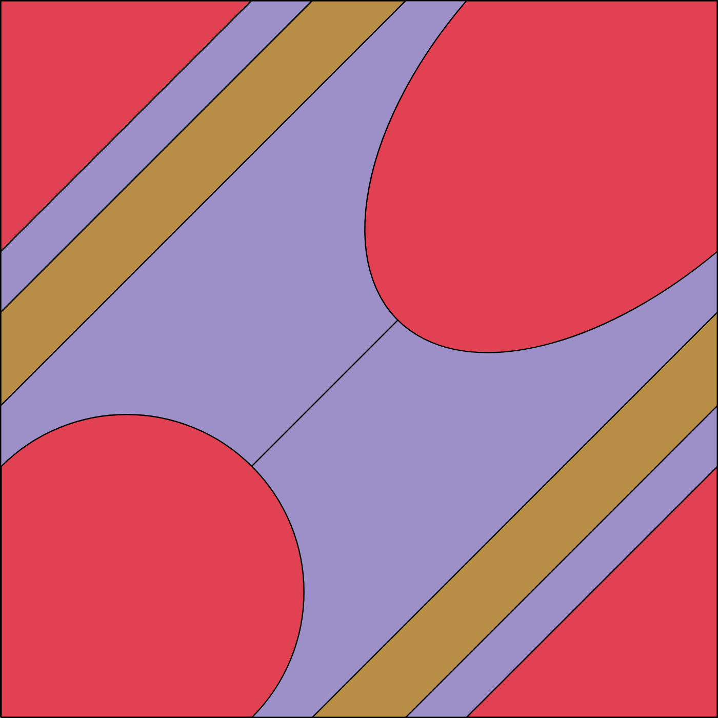Unique et multiple en couleurs par mathilde dumont — motif de carreau de ciment