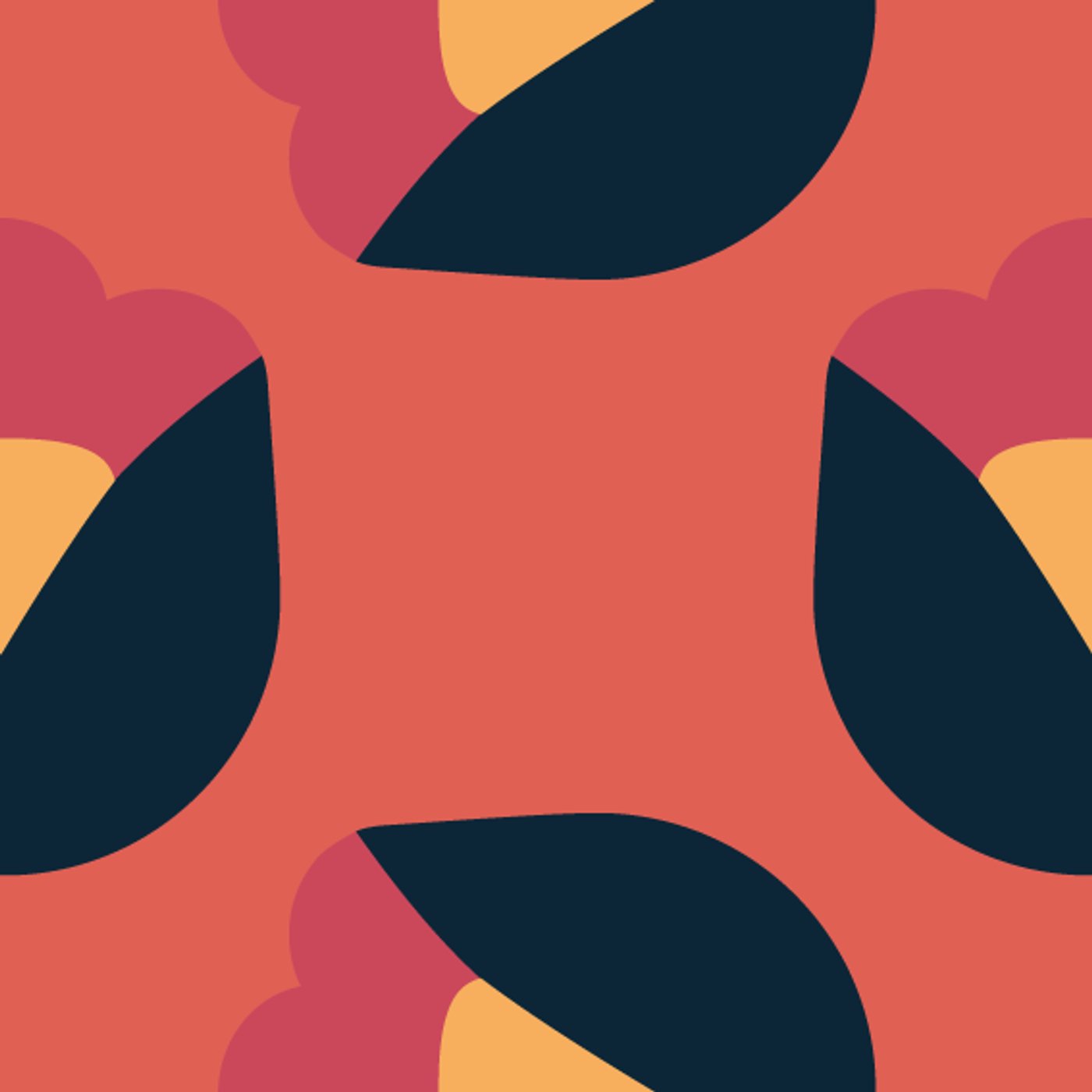 Tulipe par Atelier Moëli — motif de carreau de ciment