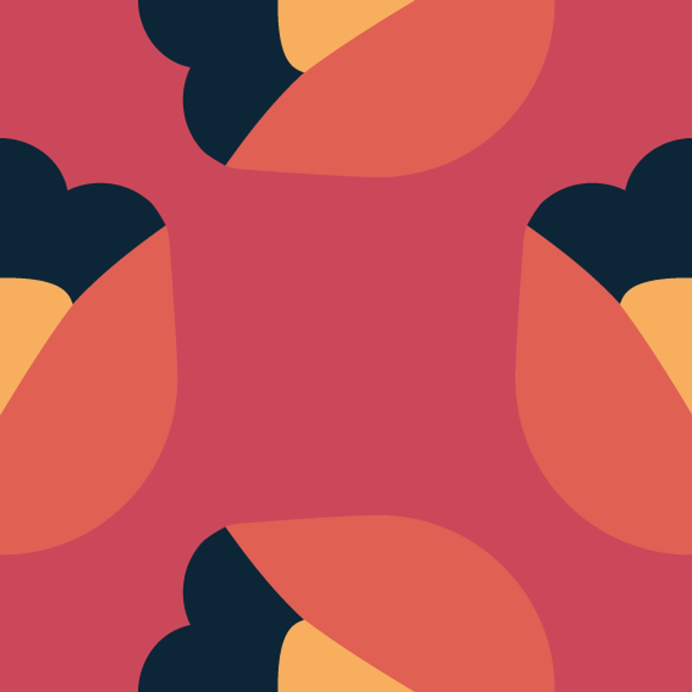 Tulipe par Atelier Moëli — motif de carreau de ciment