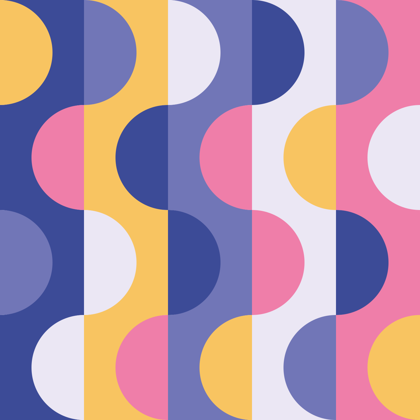 GROOVY 3 par Bianca Therond — motif de carreau de ciment