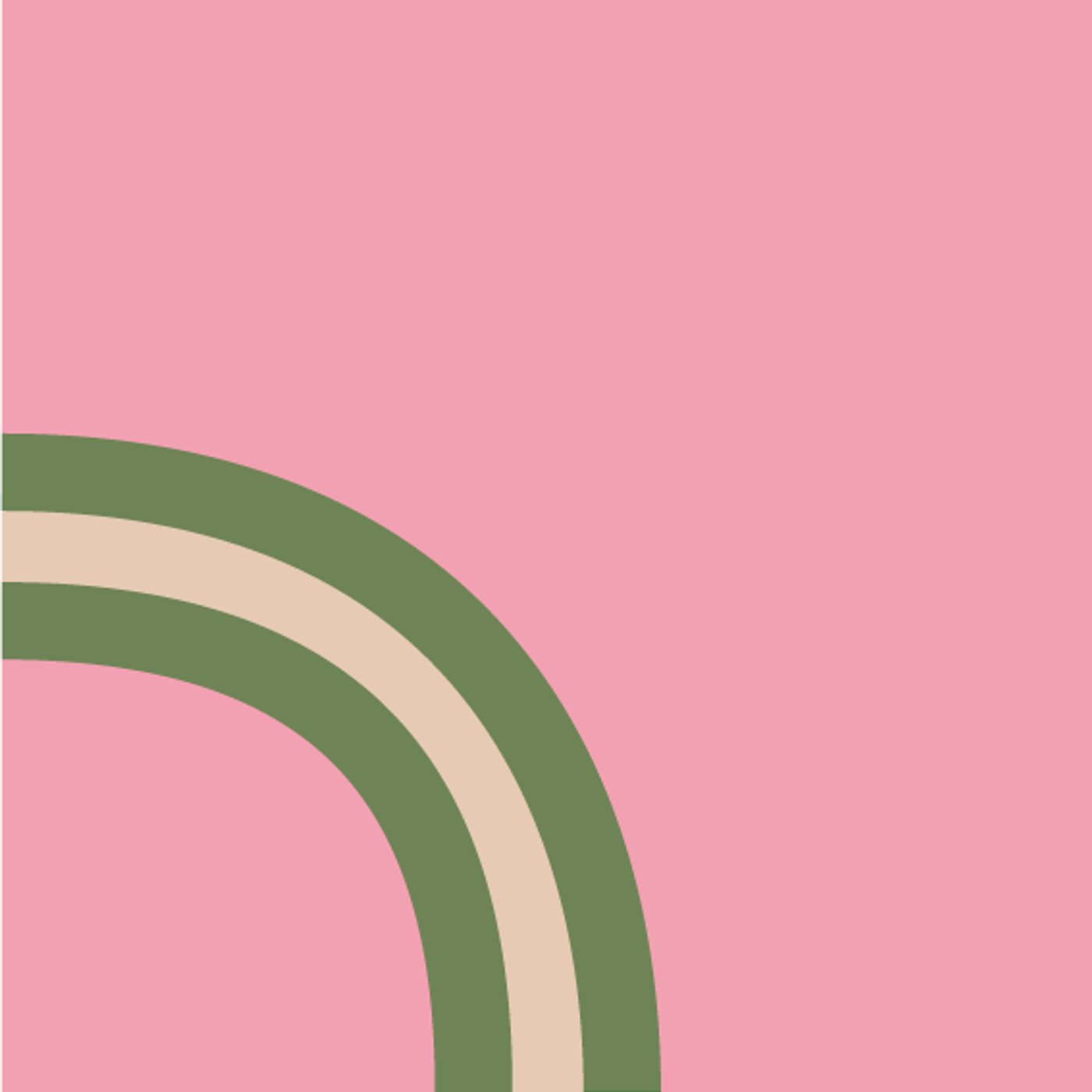 PINK PALM par Amalia Jeanne — motif de carreau de ciment