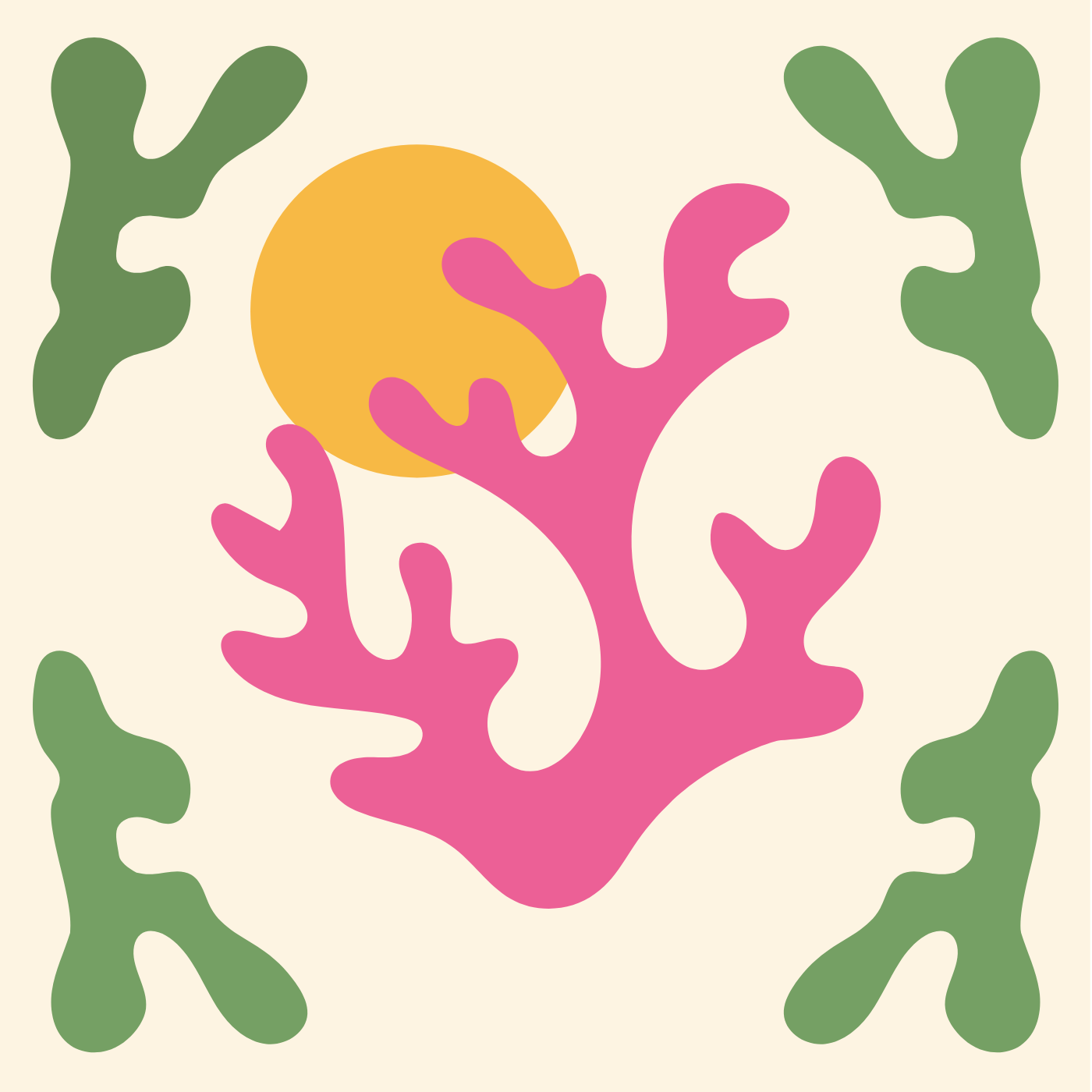 Collioure par Eryn LESAGE — motif de carreau de ciment