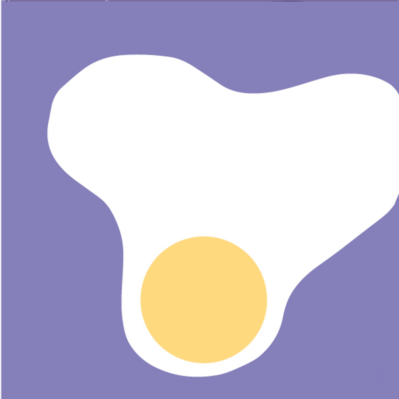Oeuf au plat par Ponticelli Juliette — motif de carreau de ciment