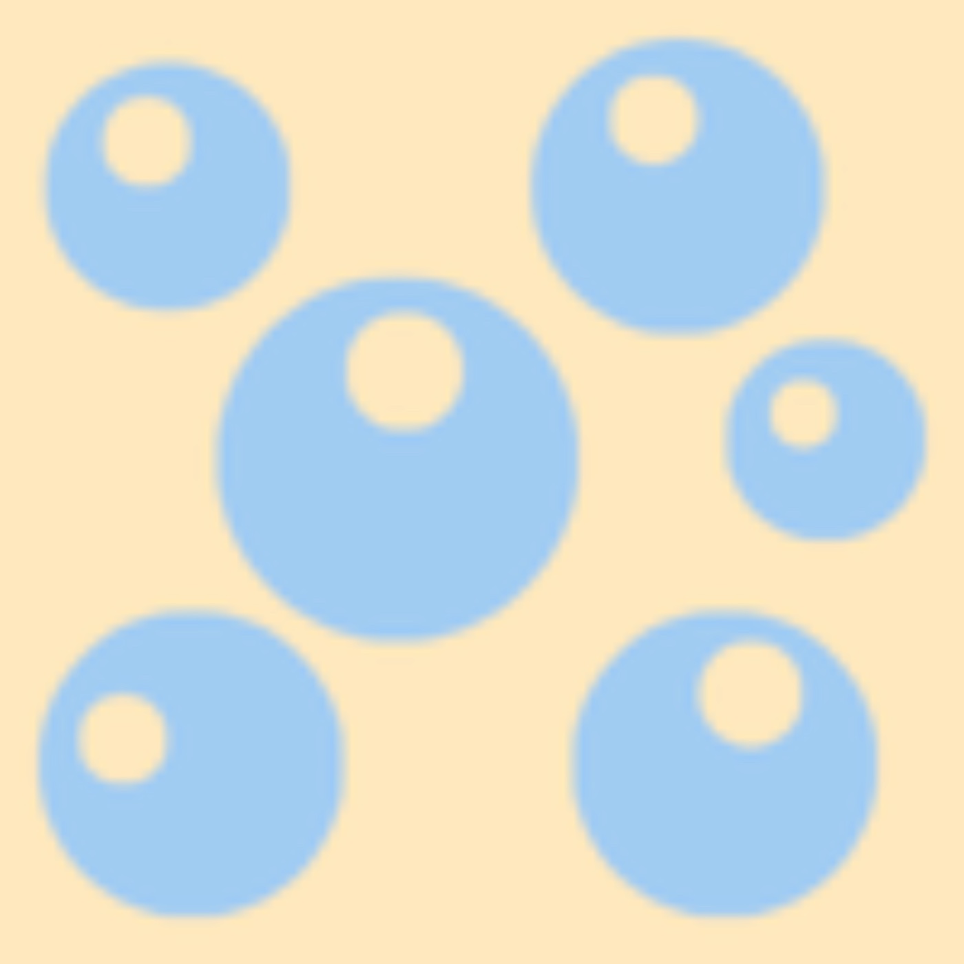 Bulles de corail par Laurine Pradal — motif de carreau de ciment