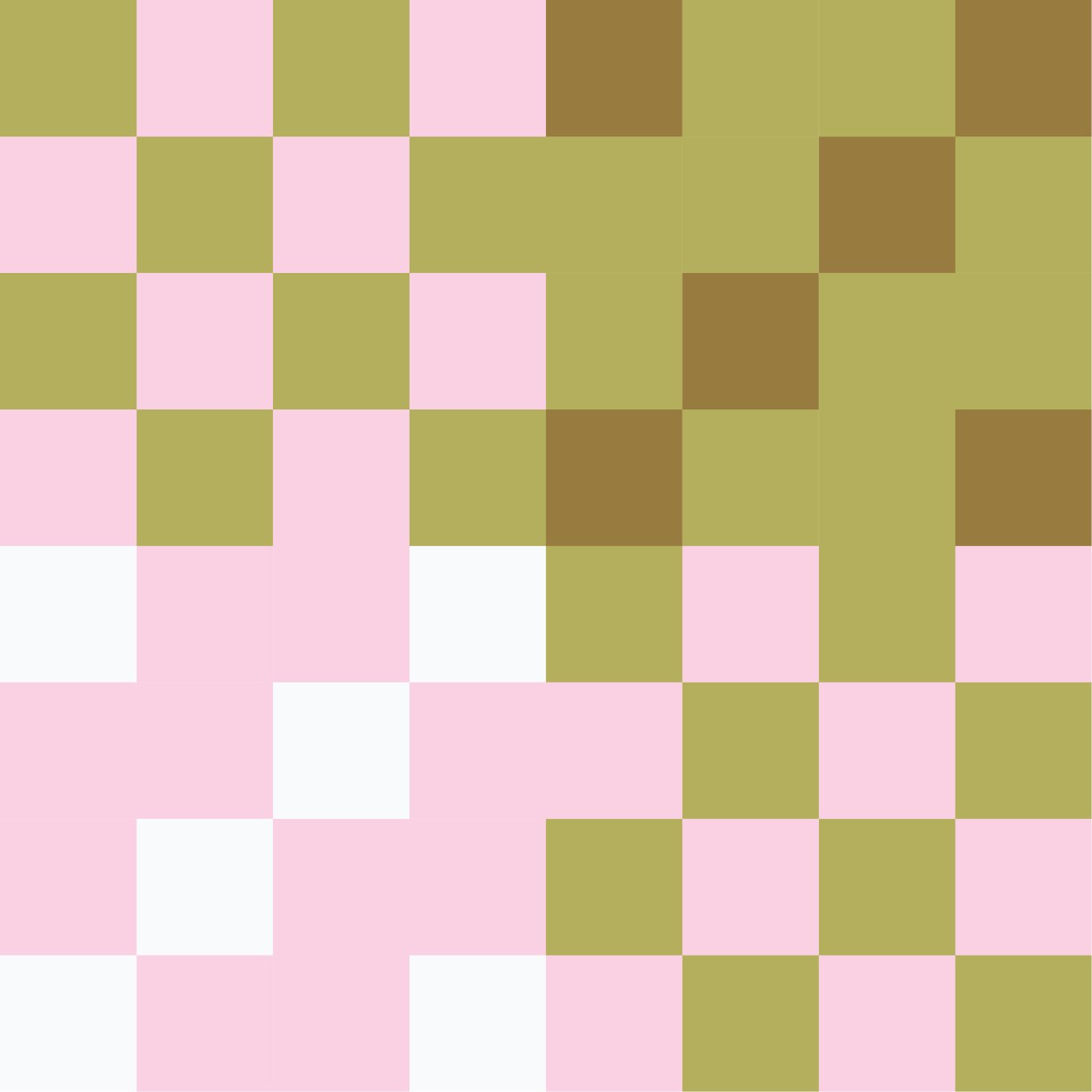 Gingham par Imogen White — motif de carreau de ciment