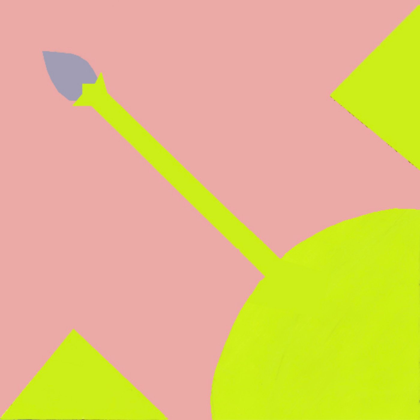 Autre lavande par Karine Bolzer — motif de carreau de ciment