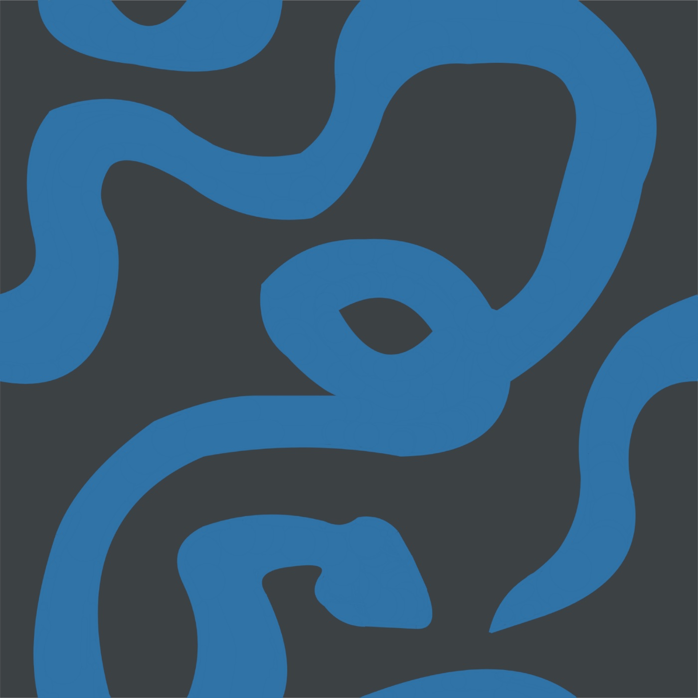 sssserpents par Lélia Rolland — motif de carreau de ciment