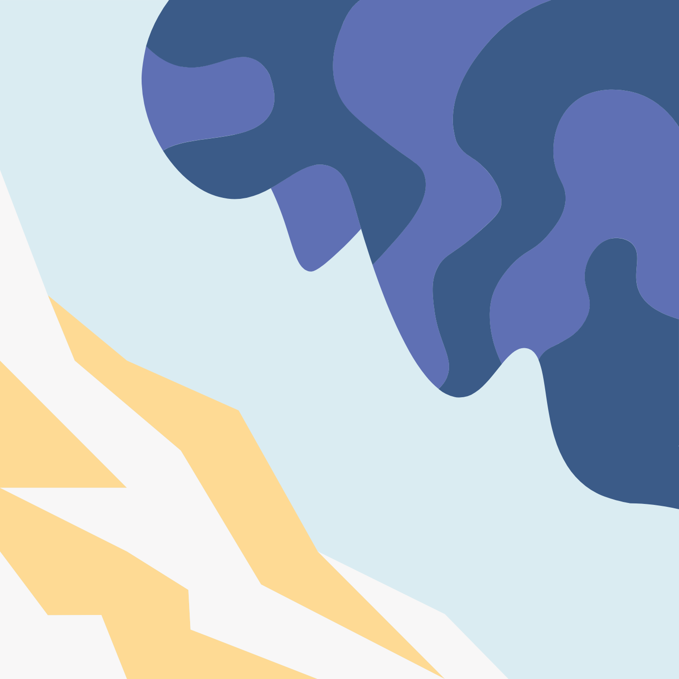 Iceberg par Sterenn Durand — motif de carreau de ciment