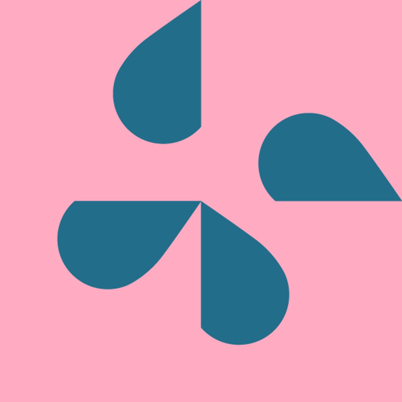 Pink Lover par Machin chouette par Sandrine HOYET — motif de carreau de ciment