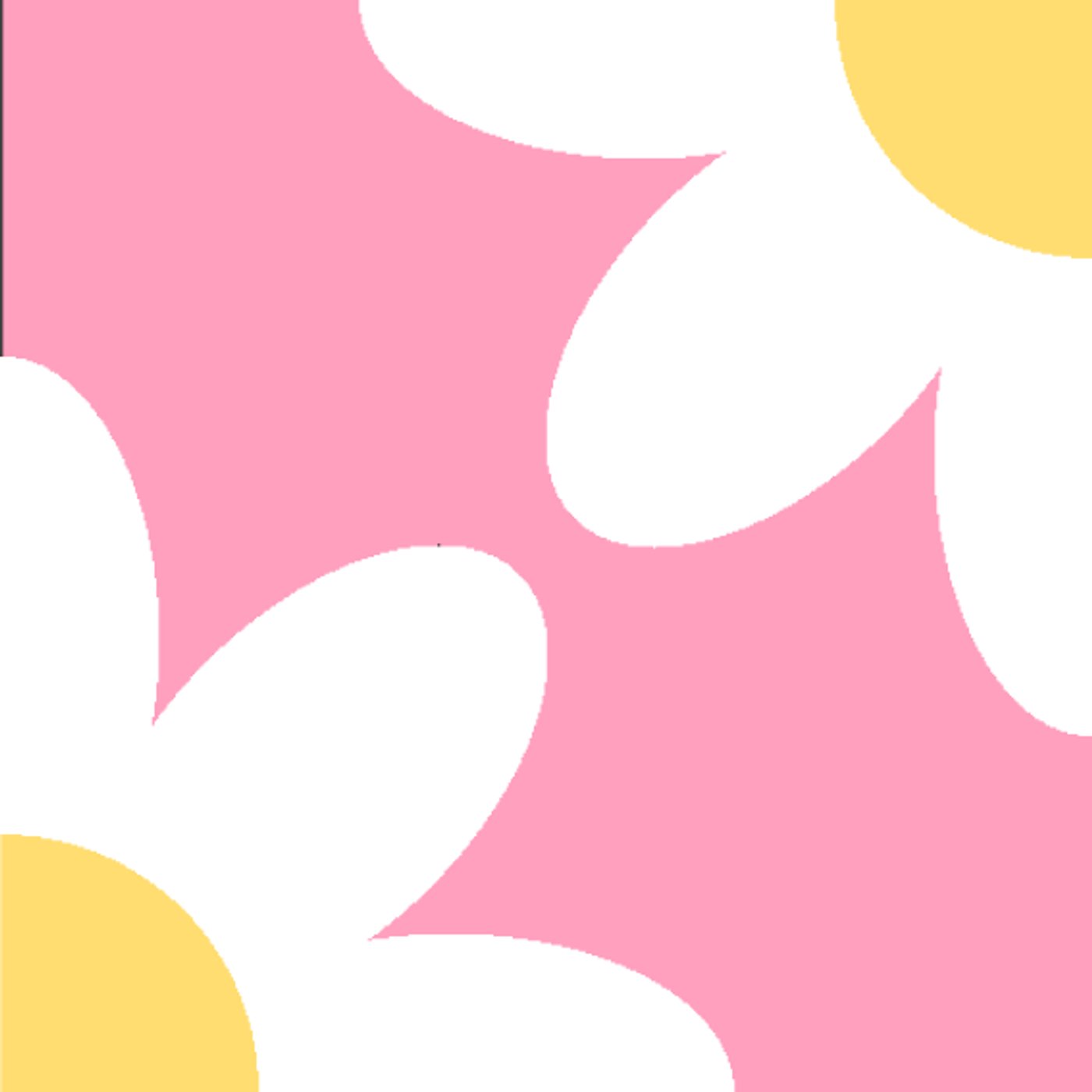 Orange is the new Pink par Caroline Lecoq — motif de carreau de ciment