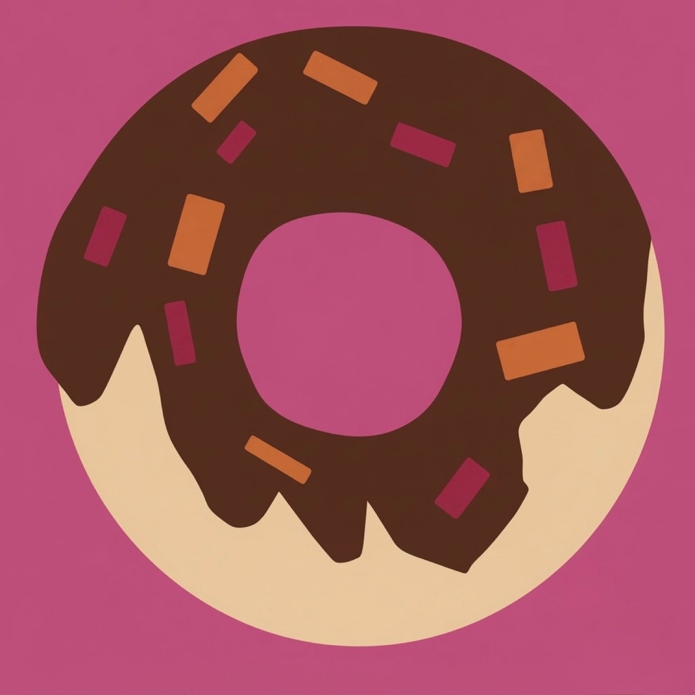 Le donut par Tomas Amaral roque — motif de carreau de ciment