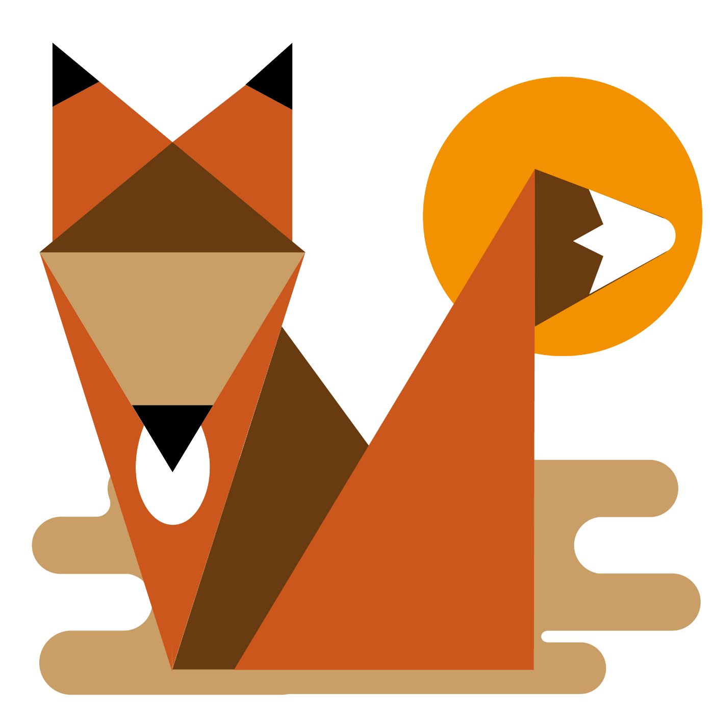 faune par franck brunet — motif de carreau de ciment
