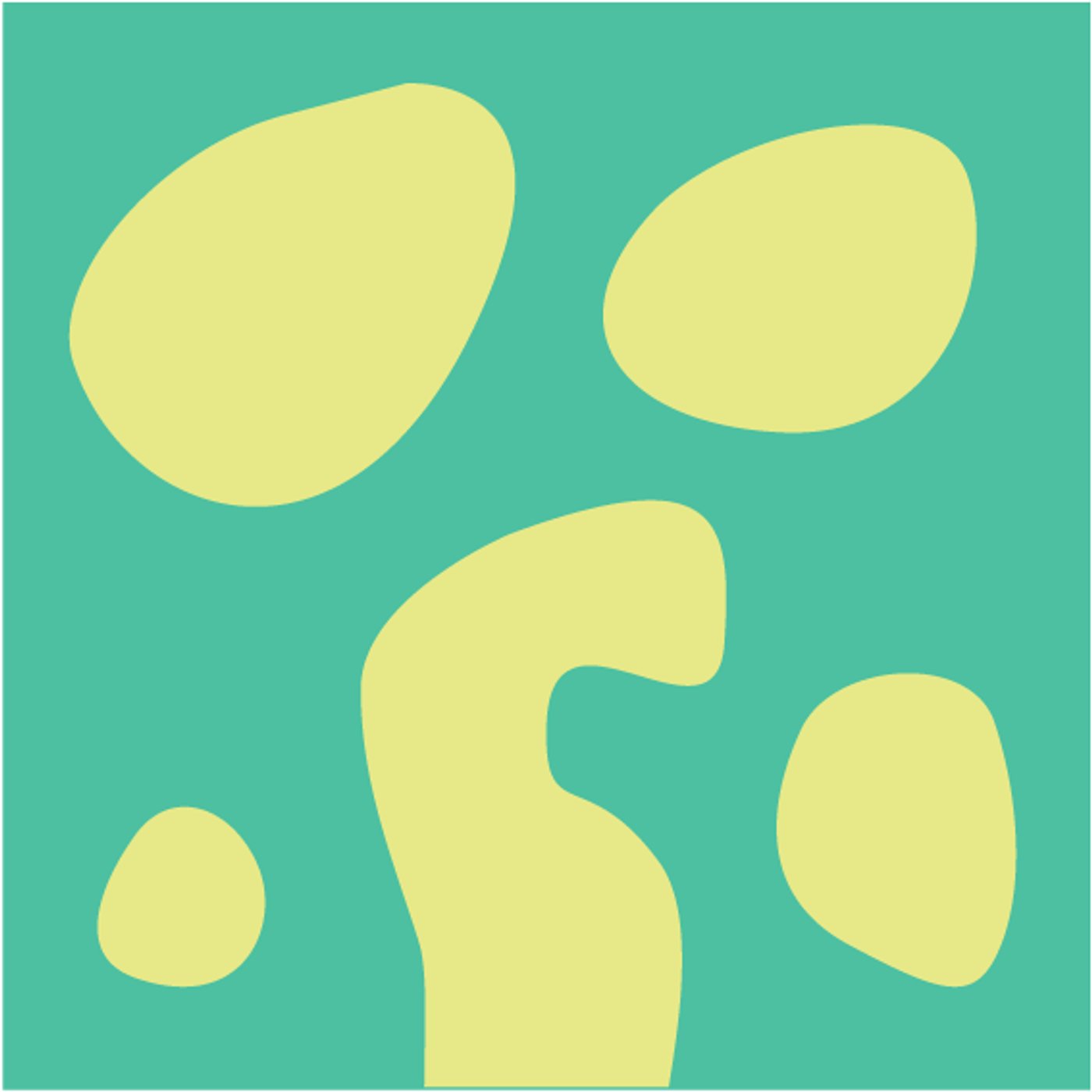 Abstractions molles par Johanna Goossaert — motif de carreau de ciment