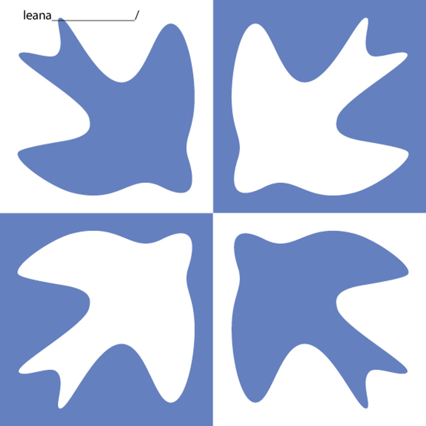 Liberté par Léana Mouchès Damian — motif de carreau de ciment