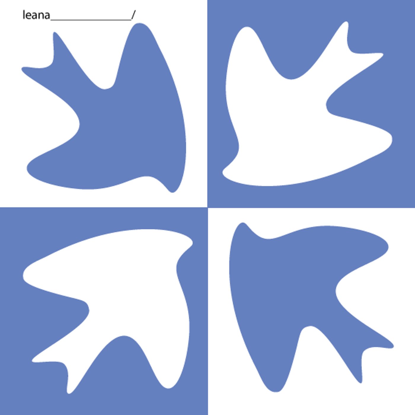 Liberté par Léana Mouchès Damian — motif de carreau de ciment