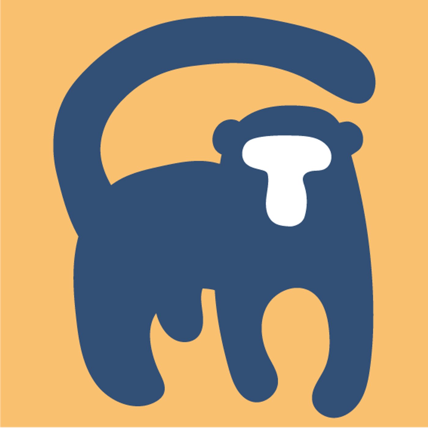 Monkeys make me happy par Lili Valli — motif de carreau de ciment
