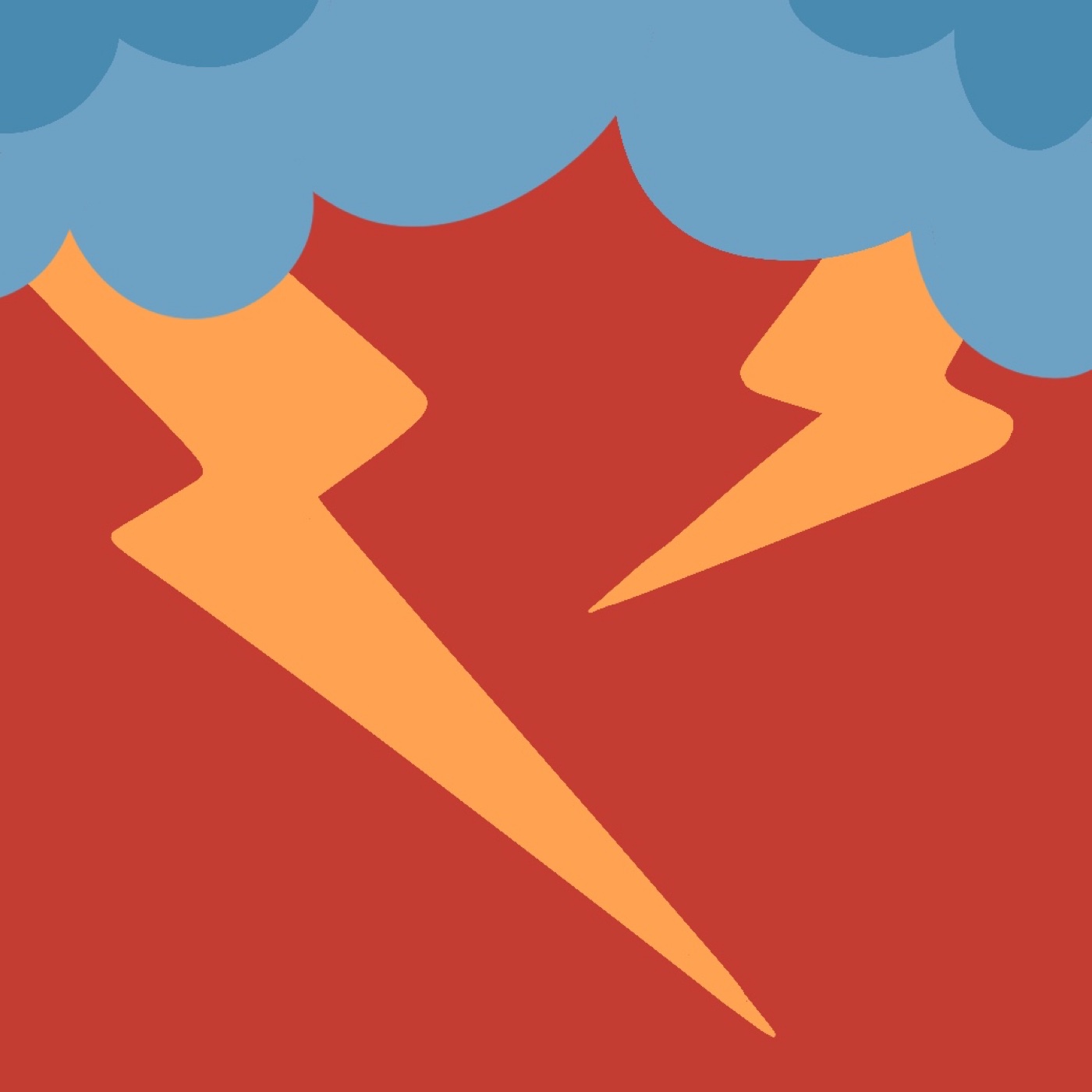 Orage par Lena Floriot — motif de carreau de ciment