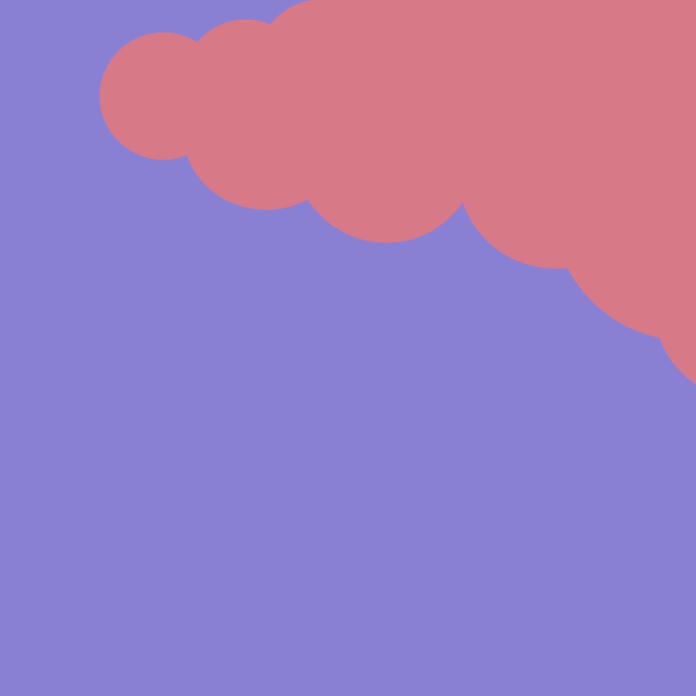 Sunset par Rose Dumesny — motif de carreau de ciment