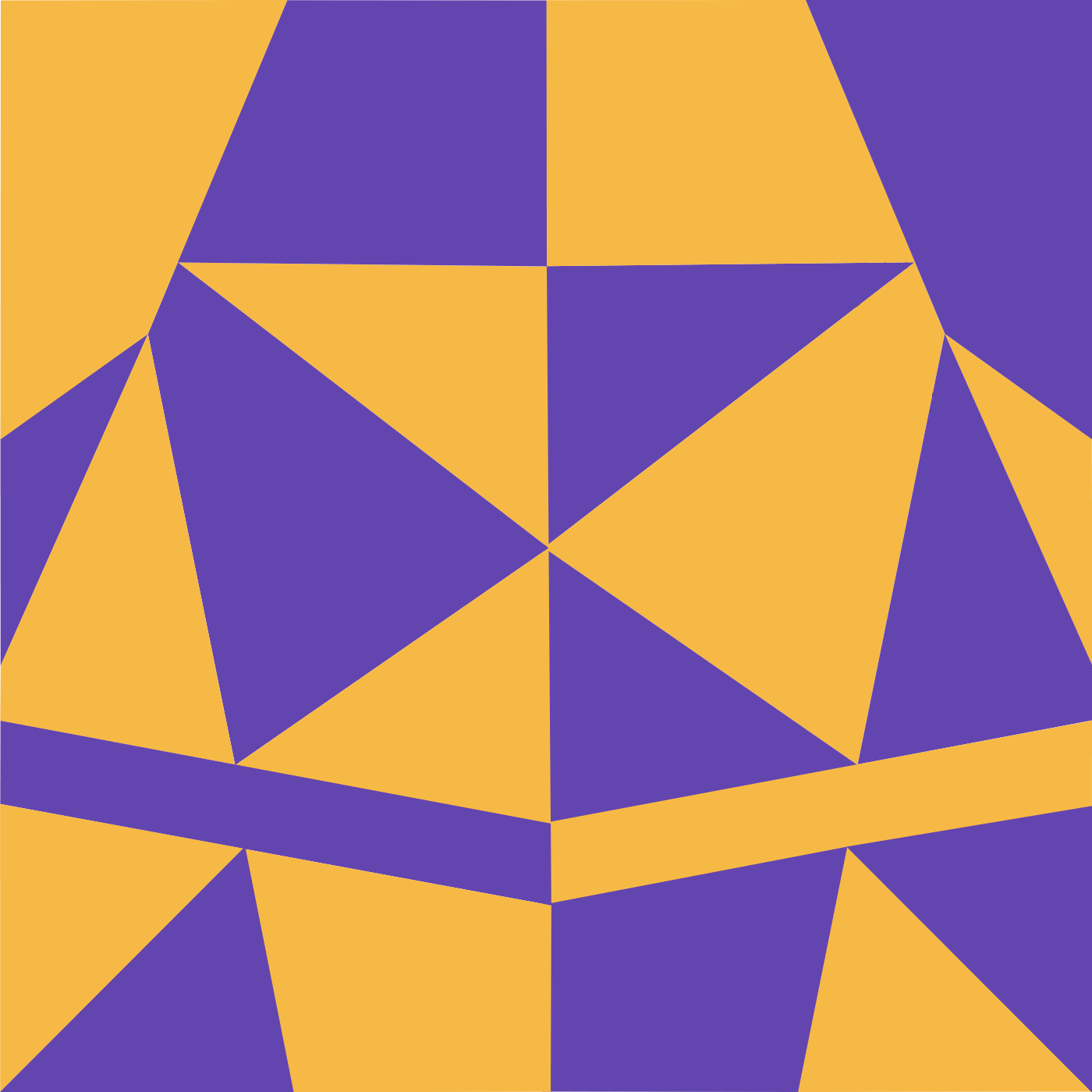 Tangram par Abigaël Messager-Saincotille — motif de carreau de ciment