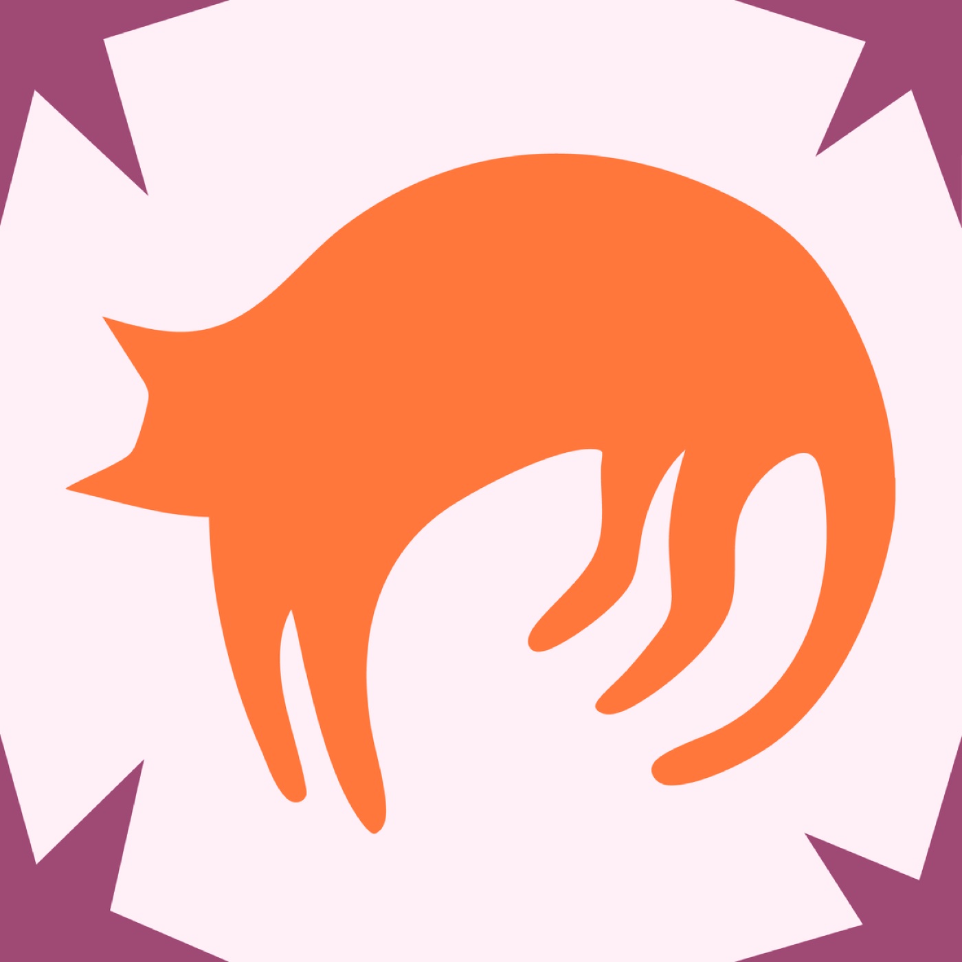 Comme ci comme chat par Romane Nardreb — motif de carreau de ciment