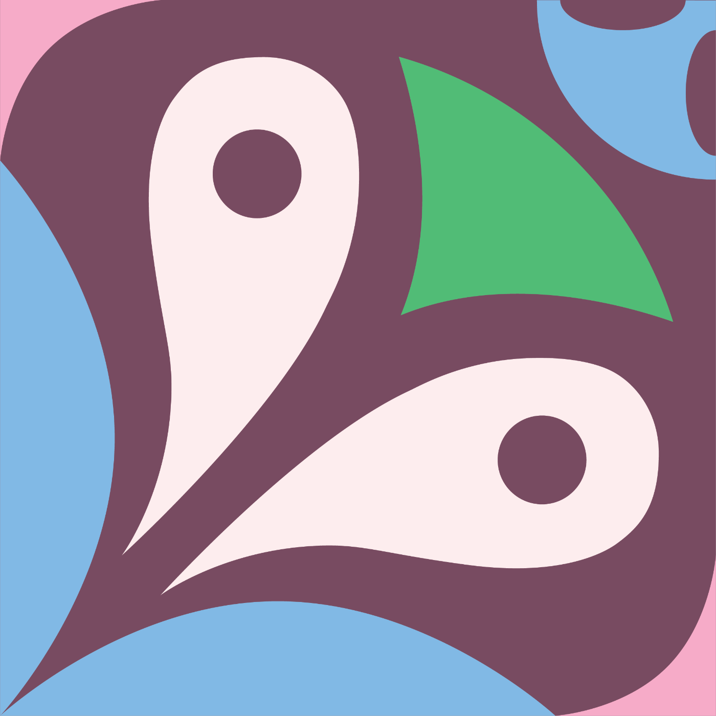 FOLIUM par ludivine frances — motif de carreau de ciment