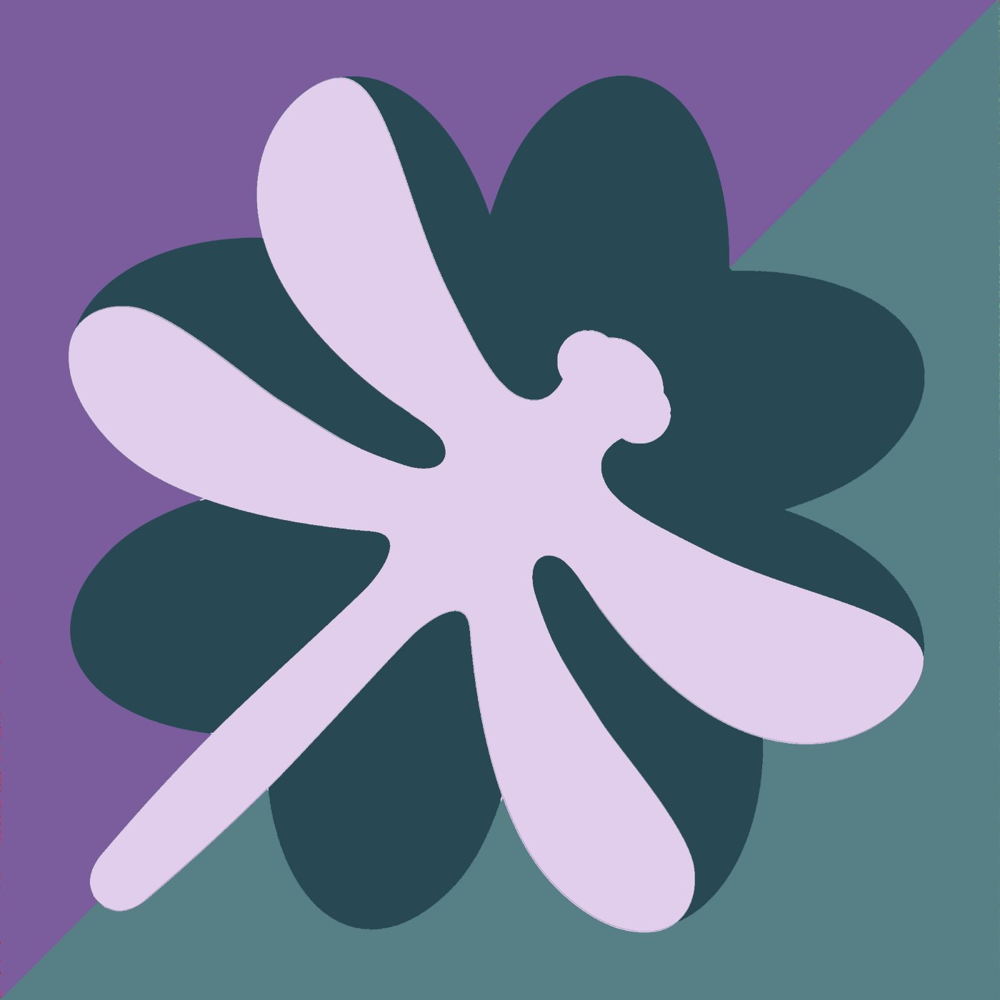 DRAGONFLY par DAVID Blandin — motif de carreau de ciment