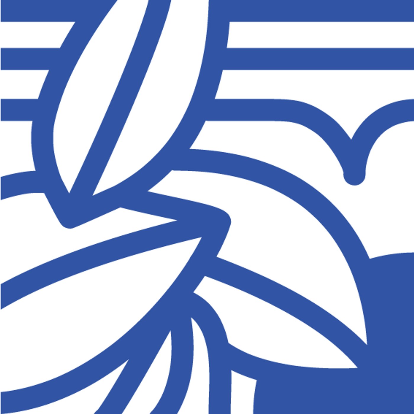 Jardin d’Azur par Léa Georgelin — motif de carreau de ciment