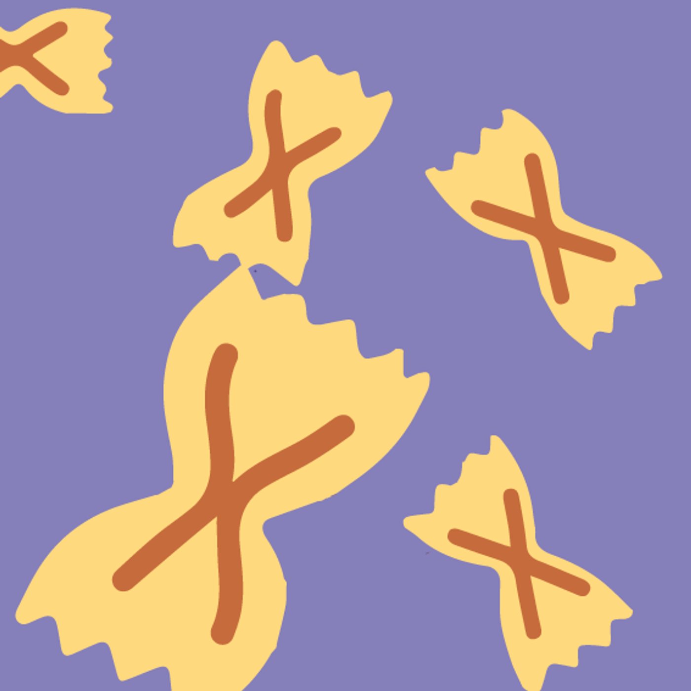 Pasta miam par Goral Horny Alessia — motif de carreau de ciment