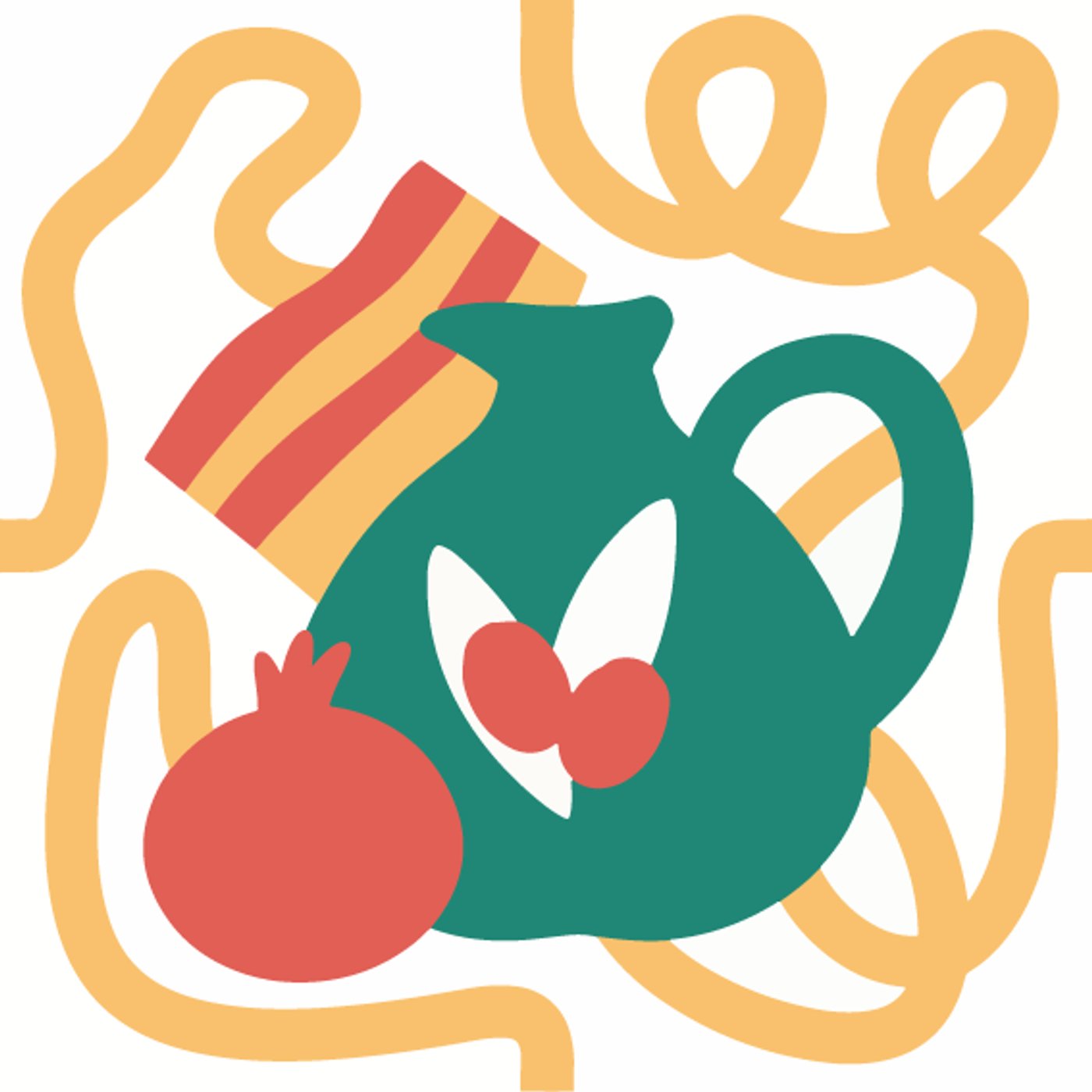 all’Amatriciana par Pauline — — motif de carreau de ciment
