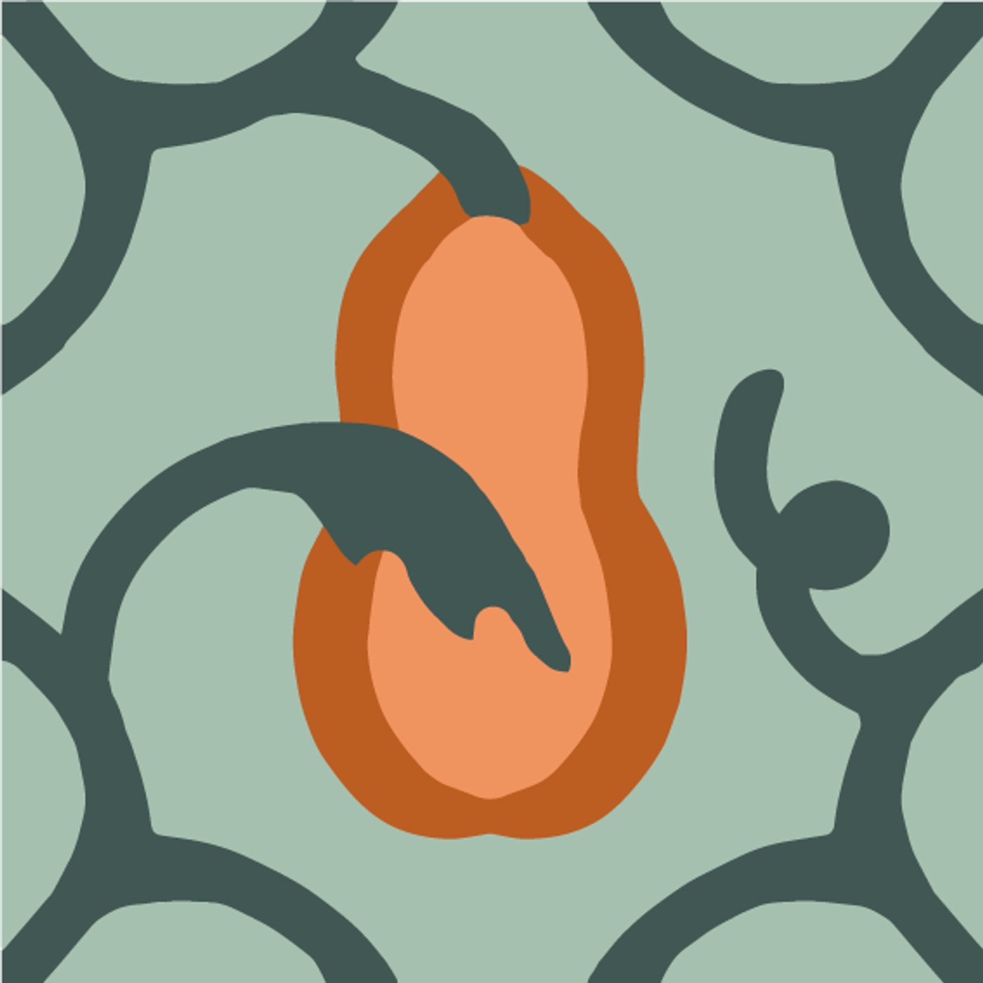 ZAPALLO par Laetitia Fuzeaux - fabulett — motif de carreau de ciment