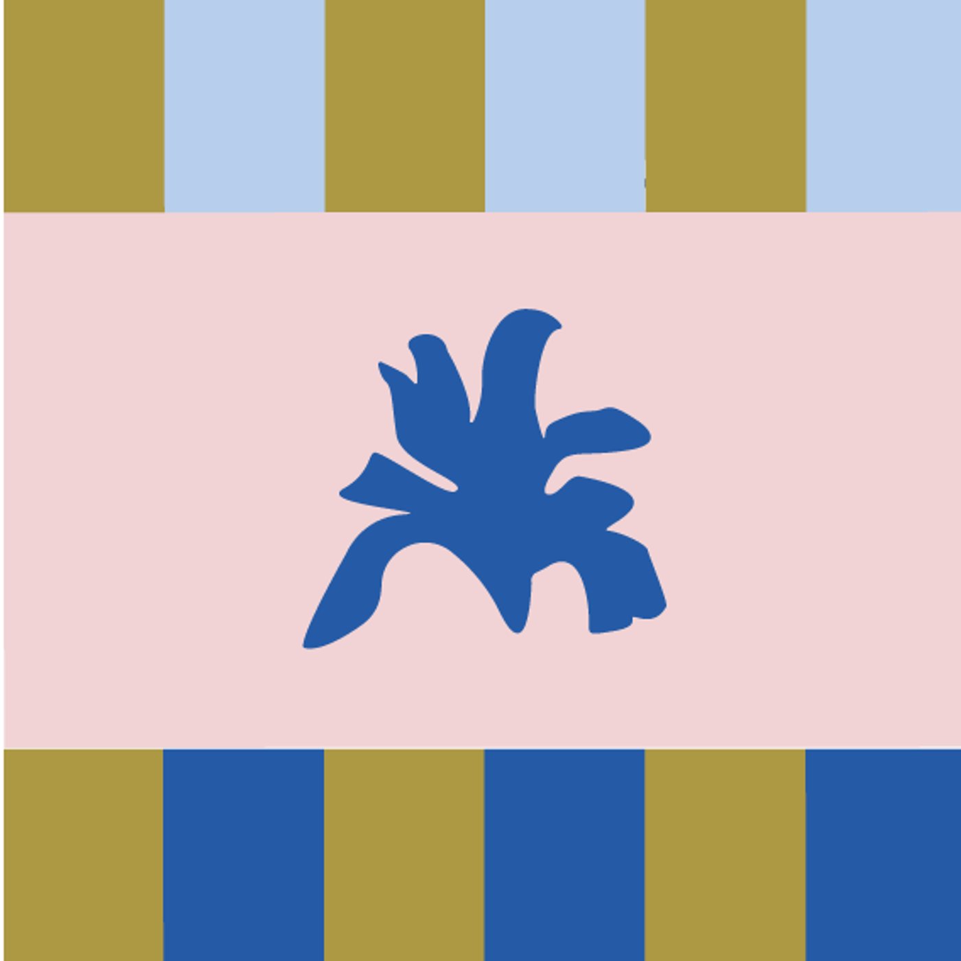 Iris Pop par morgane le quéau — motif de carreau de ciment