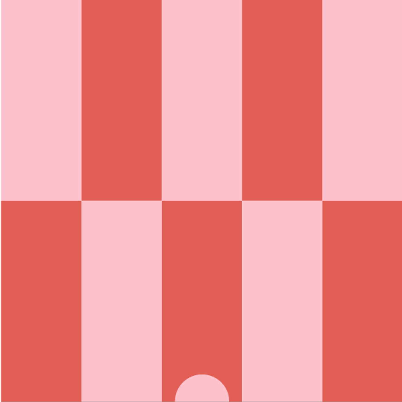 Le crabe-tulipe au cirque par Audrey Jaillard / Clapotis Sauvage — motif de carreau de ciment