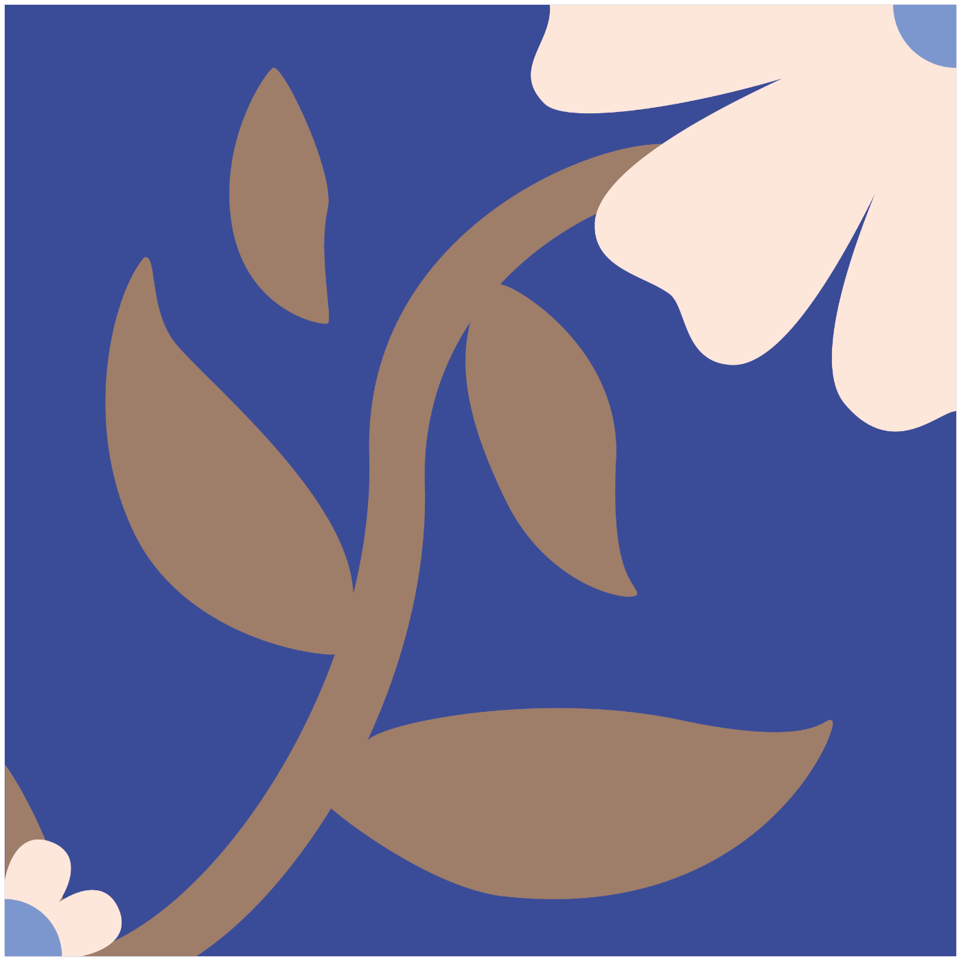 FLOWER par mathilde scharff — motif de carreau de ciment