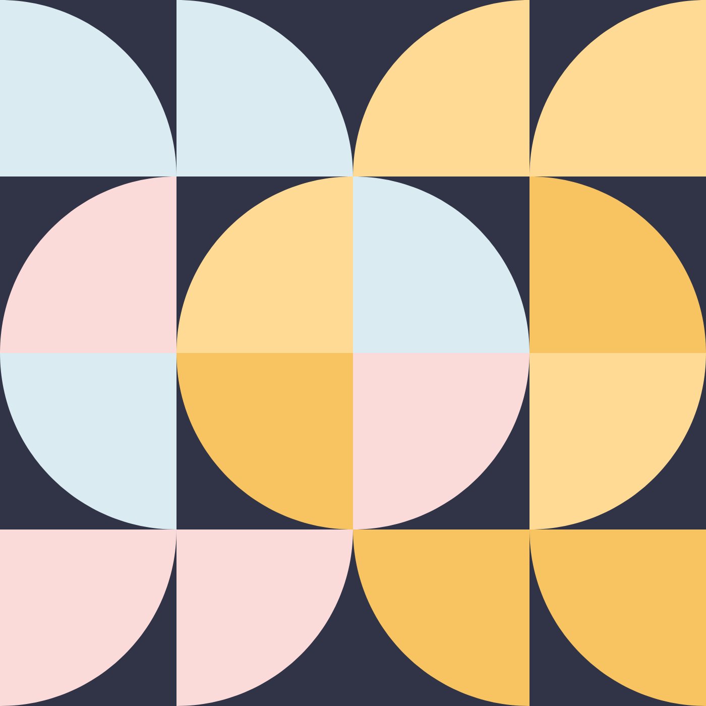 Phases par Bastien Lingua — motif de carreau de ciment