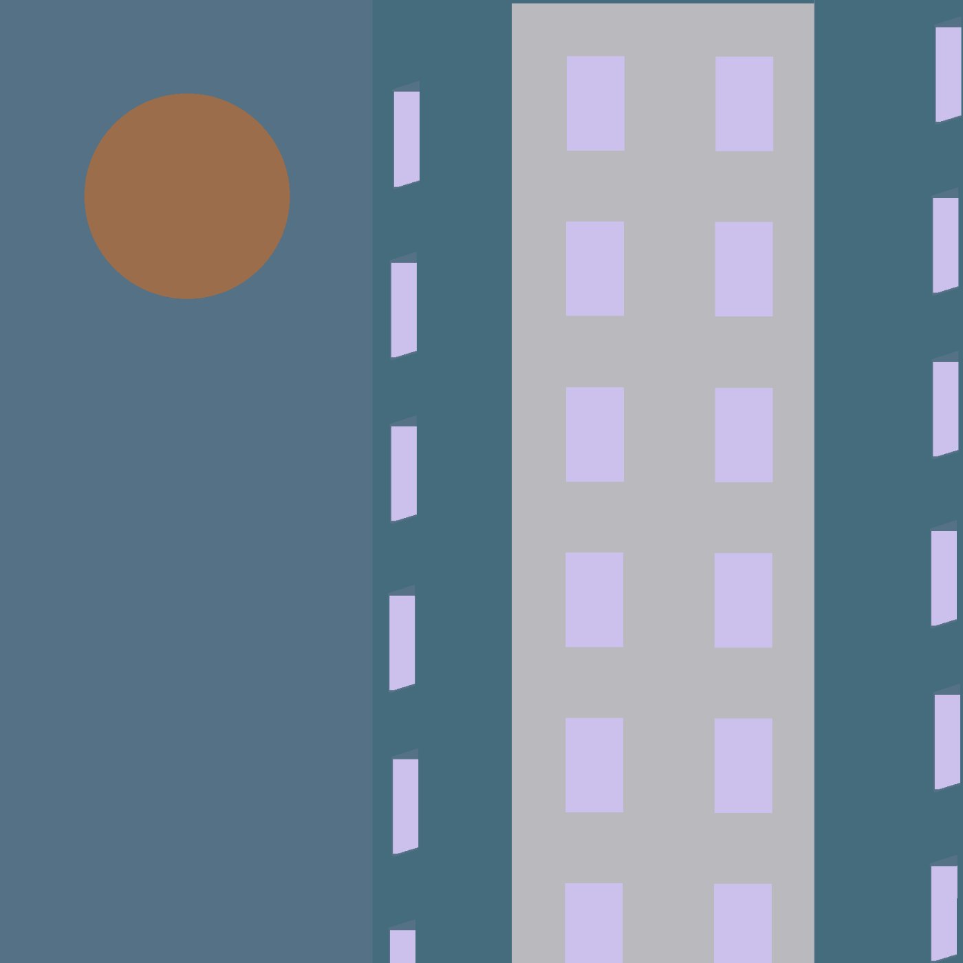 Tranche de ville - Tours par Coralie Marot — motif de carreau de ciment