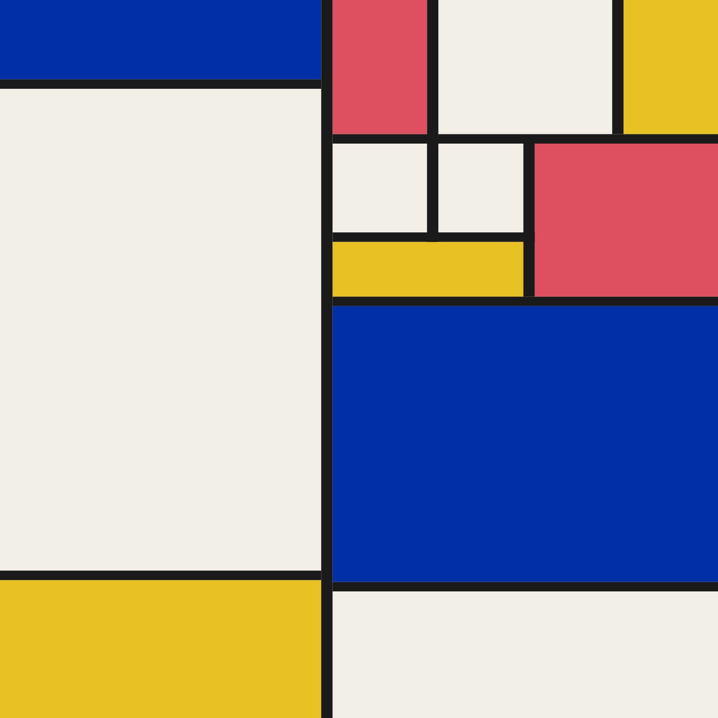 YSL par Cécile M — motif de carreau de ciment