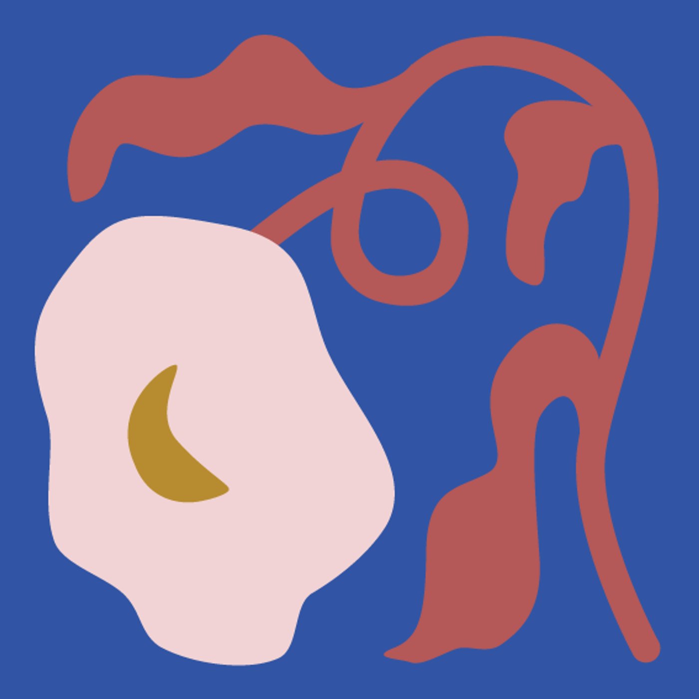 Poppy par julia Grandvuillemin — motif de carreau de ciment