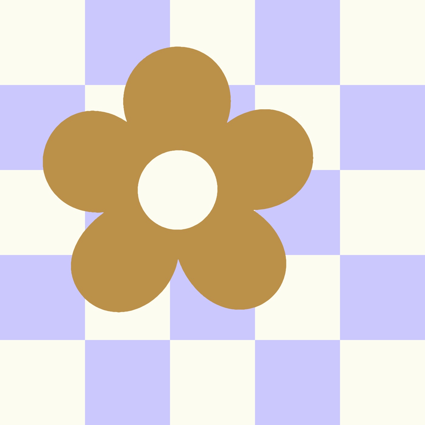 Flowerchess’ par Ingrid Weinsberg — motif de carreau de ciment