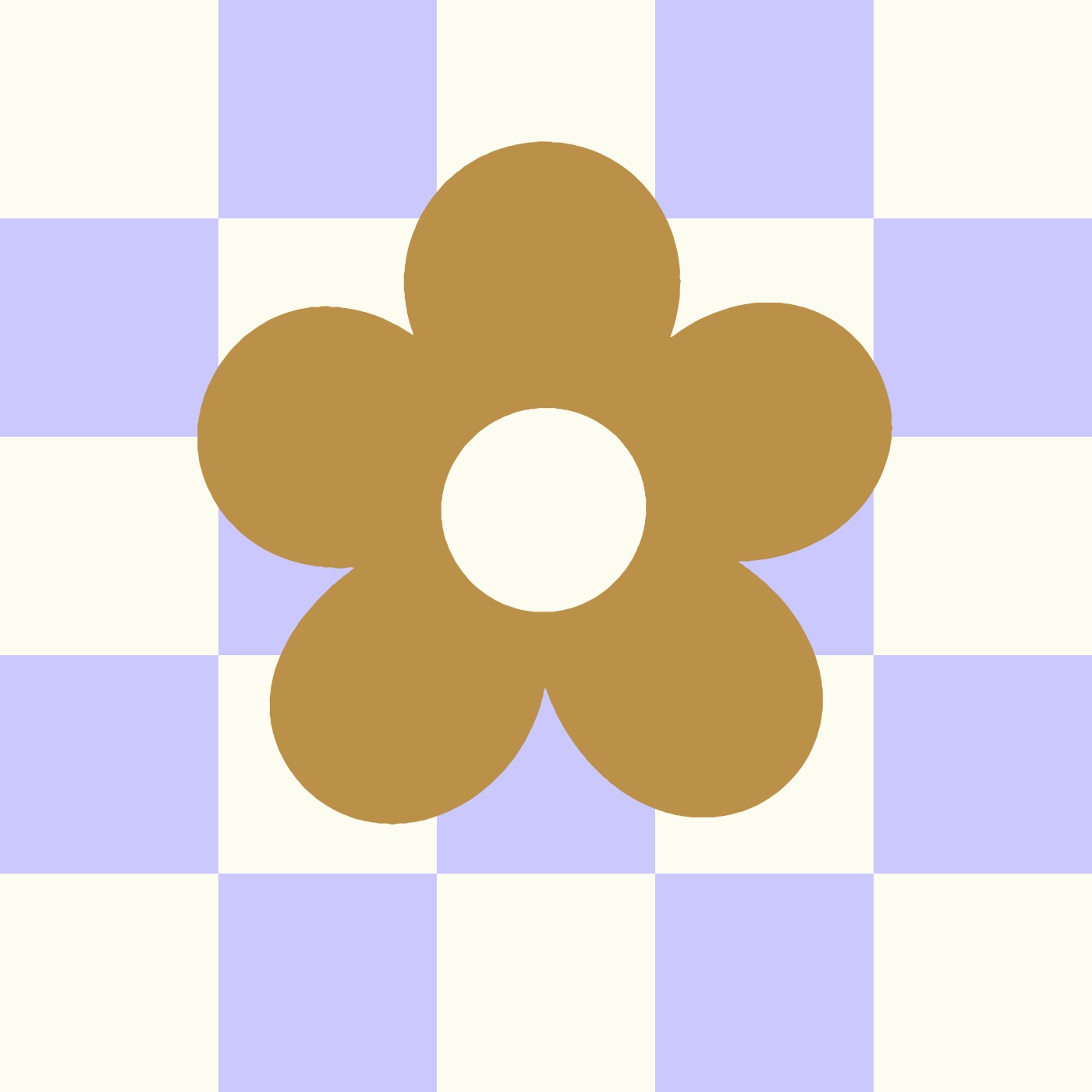 Flowerchess’ par Ingrid Weinsberg — motif de carreau de ciment