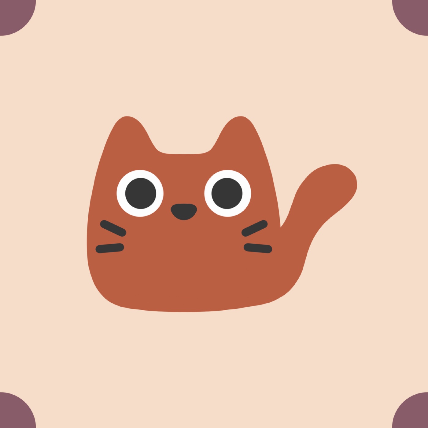 Liquid cats par Marion Dufourneau — motif de carreau de ciment