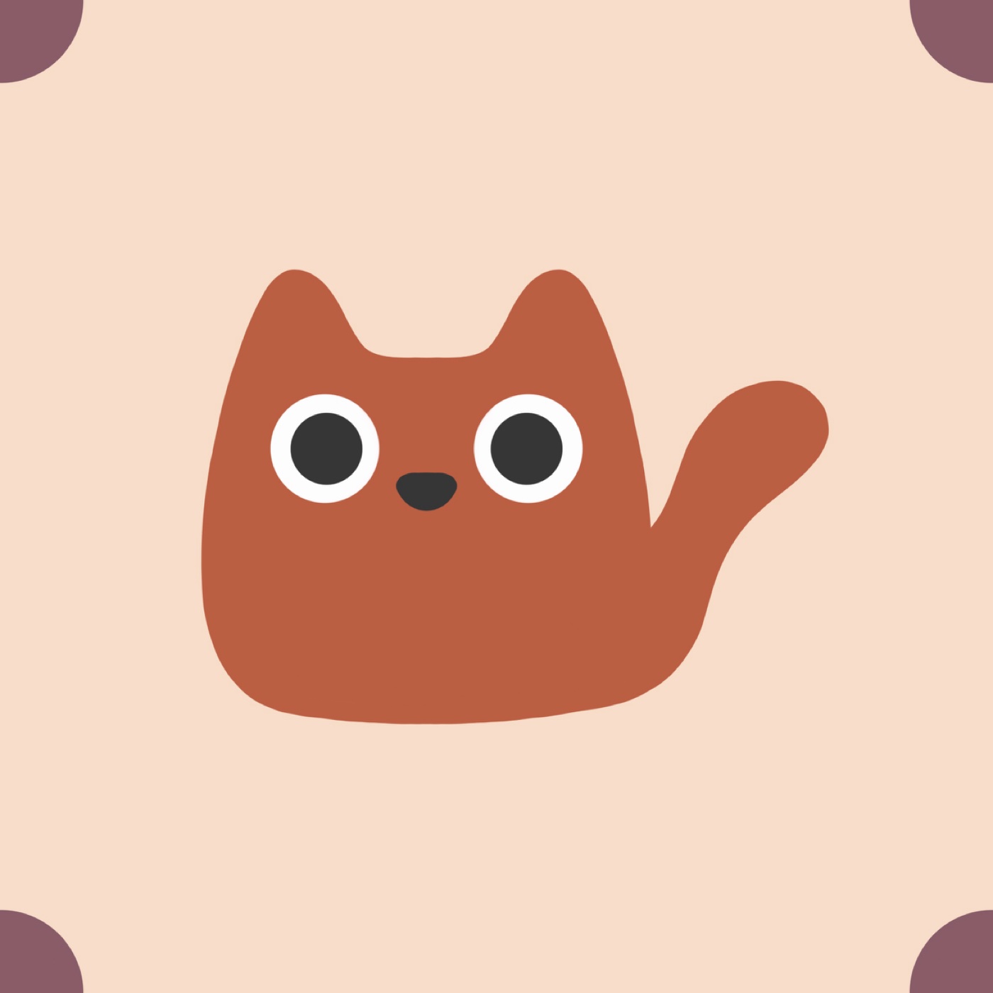Liquid cats par Marion Dufourneau — motif de carreau de ciment