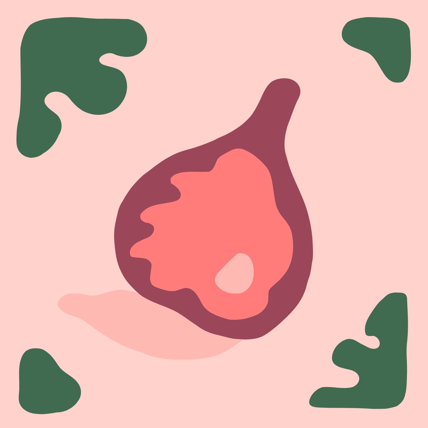 Figue par Chloe Chaillou — motif de carreau de ciment