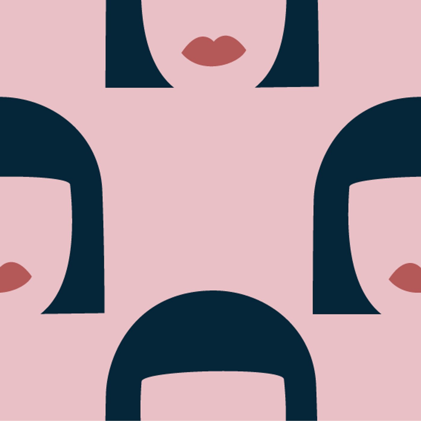Girl par Camille CHOQUET — motif de carreau de ciment