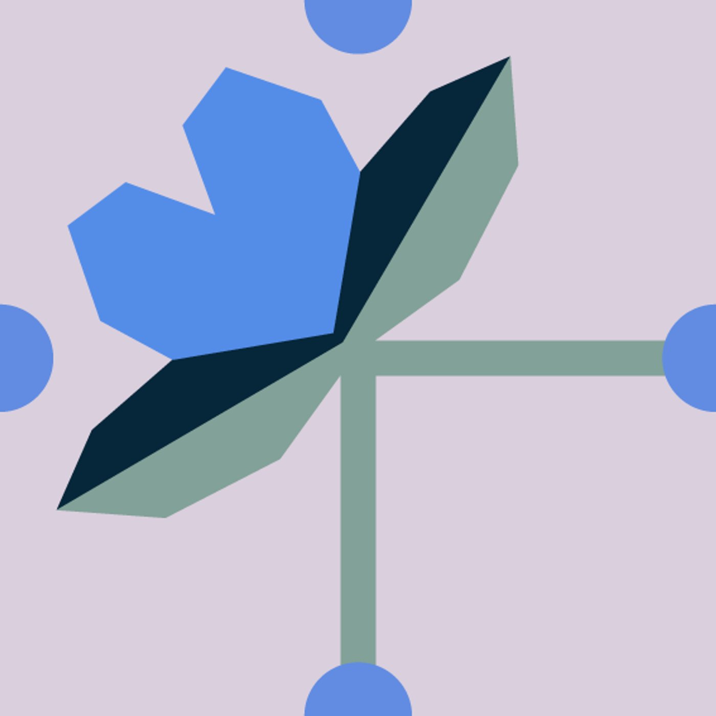 Jardin d’amour par Paolinoshka — — motif de carreau de ciment