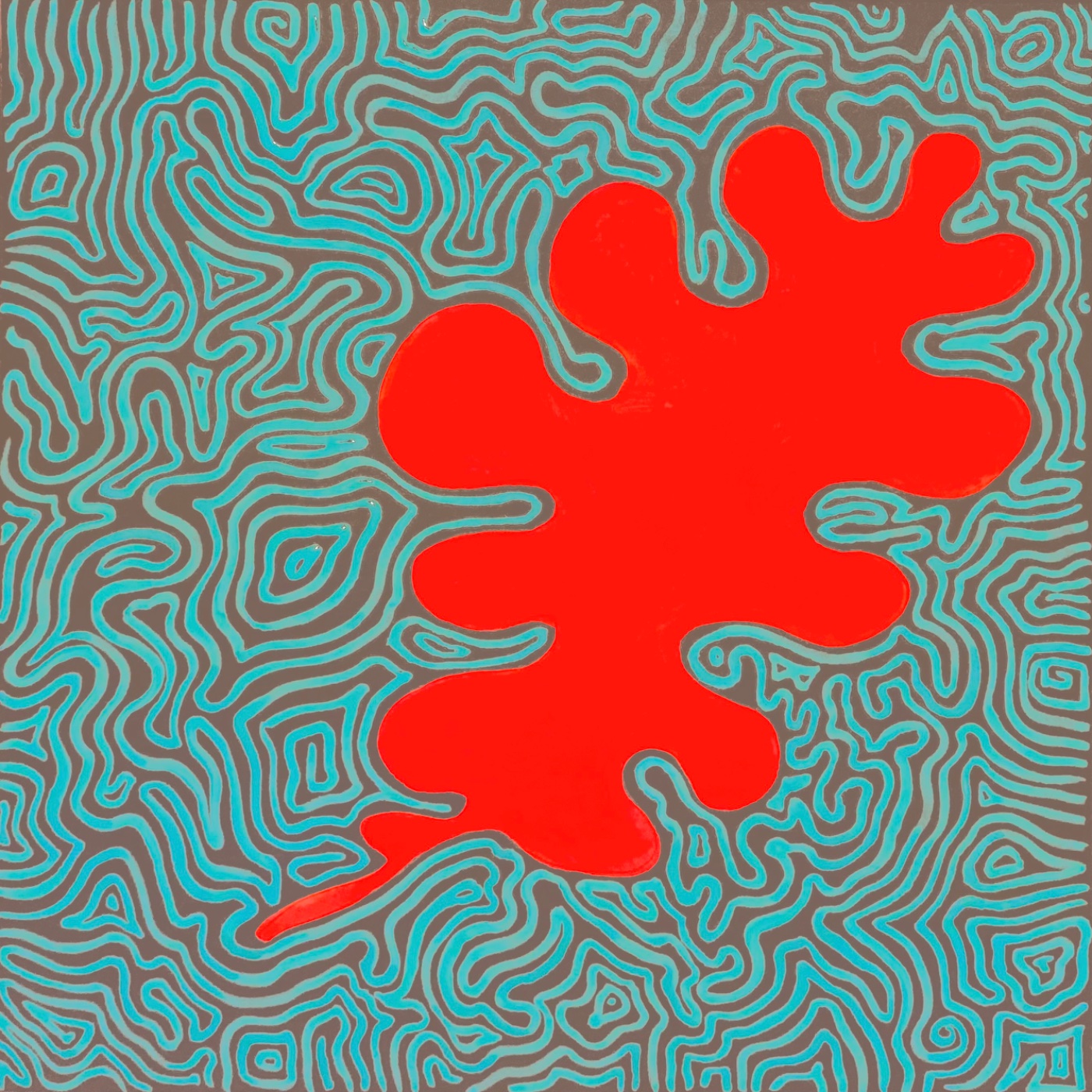 Ma Matisse est nue par virginie Roux Cassé — motif de carreau de ciment