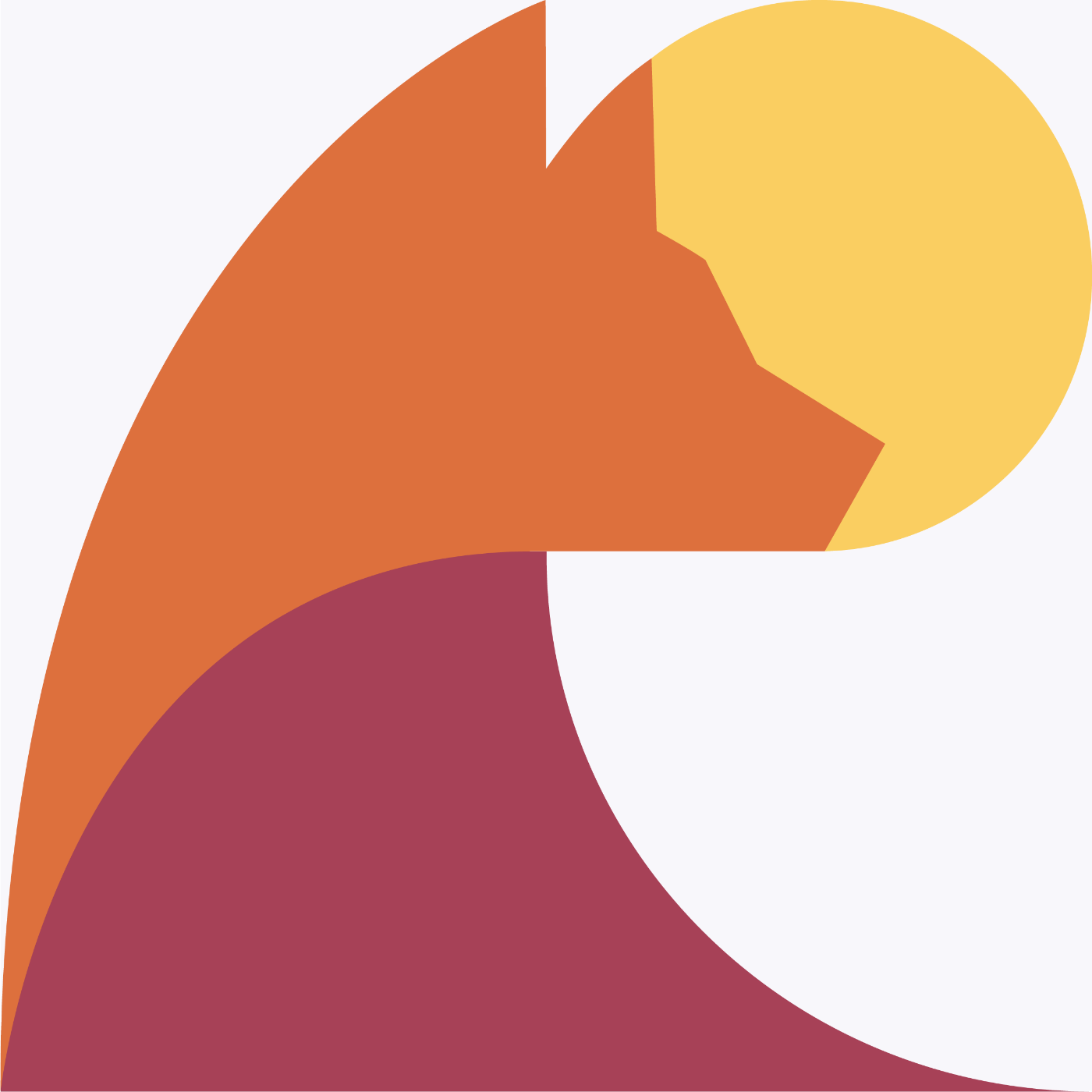 FOX SUN par Camille Labruyère — motif de carreau de ciment