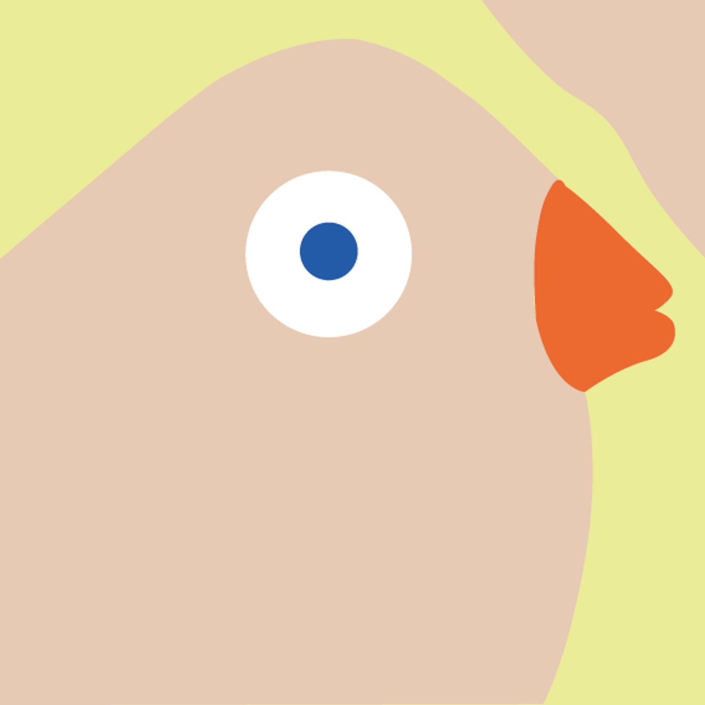 Amour de poulet par Cansu Coşkunmeriç — motif de carreau de ciment